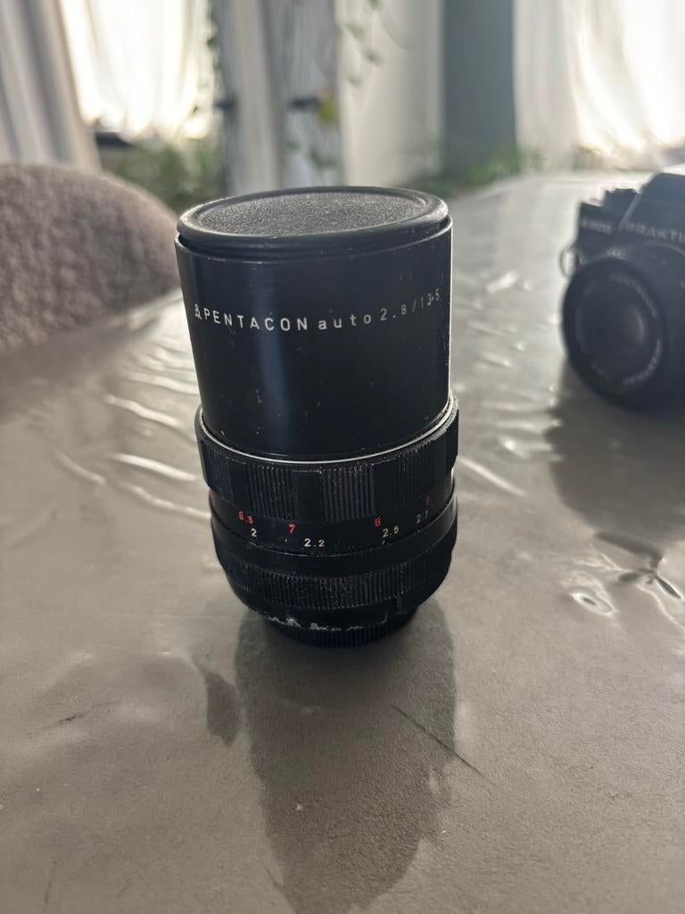 Pentacon auto 2.8/135 lens - Made in GDR, Audio, Tv en Foto, Fotografie | Lenzen en Objectieven, Ophalen of Verzenden, Gebruikt
