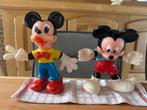 2x vintage mickey mouse poppen, Verzamelen, Ophalen, Zo goed als nieuw, Pop
