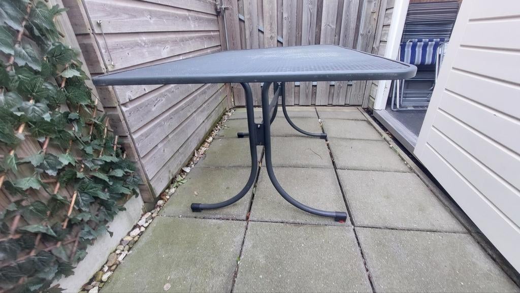 Royal garden tuintafel 145 x 90 cm 73 hoog, Ophalen, Gebruikt, Rechthoekig, Metaal