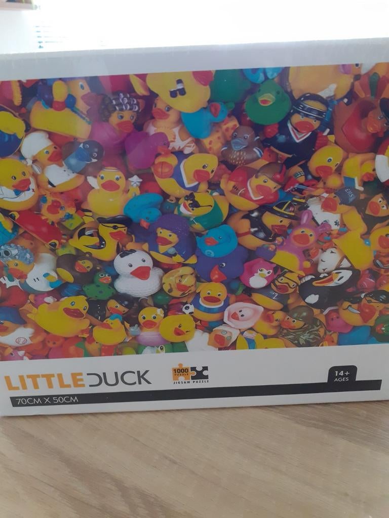 Little Duck puzzel 1000 stukjes, Hobby en Vrije tijd, Ophalen of Verzenden, 500 t/m 1500 stukjes, Nieuw