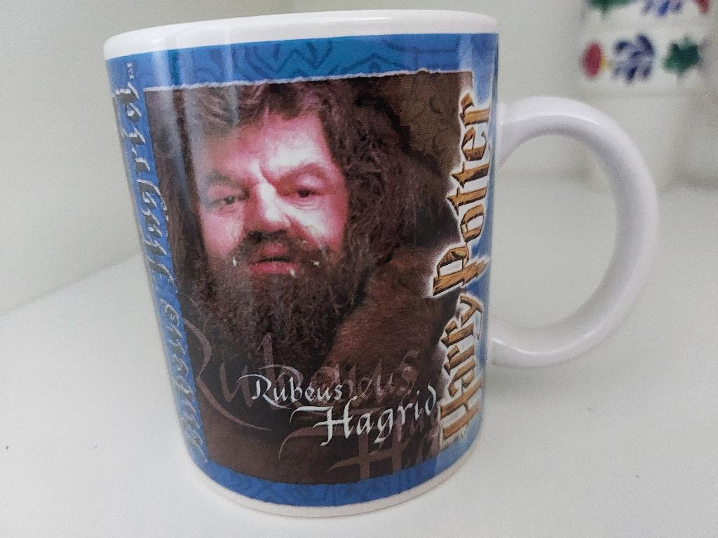 Harry Potter mok, Rubeus Hagrid, Verzamelen, Harry Potter, Ophalen of Verzenden, Zo goed als nieuw, Gebruiksvoorwerp