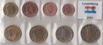 Luxemburg serie 1 eurocent t/m 2 euro 2003 UNC in mapje, Ophalen of Verzenden, Luxemburg, Overige waardes, Setje