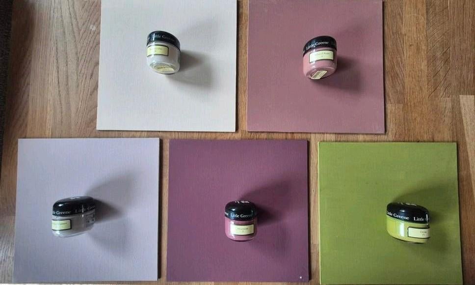 5 Little Greene sample potjes, Ophalen of Verzenden