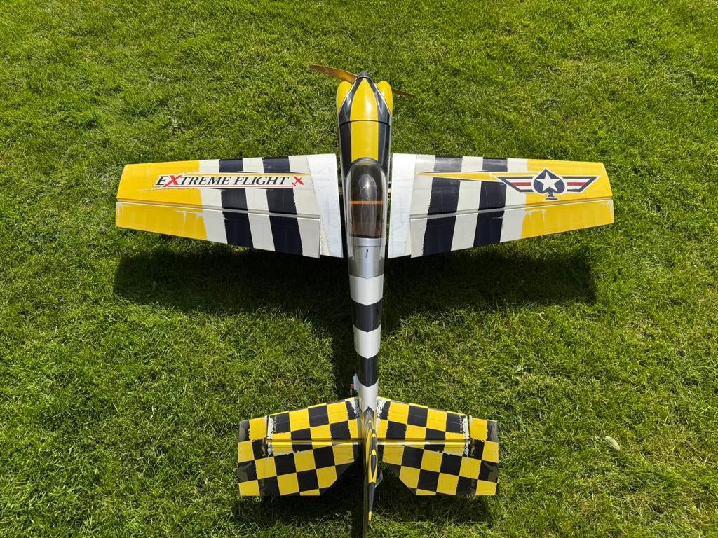 3D Extreme Flight 64” Baby Metal, Hobby en Vrije tijd, Modelbouw | Radiografisch | Vliegtuigen, Ophalen, Zo goed als nieuw, Elektro