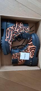 Stoere Desigual veter boots in maat 37 voor dames en meisjes, Ophalen of Verzenden, Nieuw, Bruin, Hoge laarzen