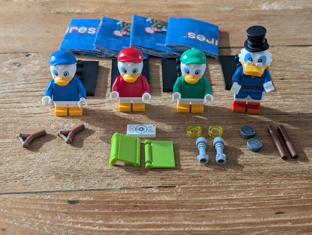 Lego Minifigures Disney 2/ Dagobert Duck en zijn neefjes, Inclusief extra onderdelen, Lego, Nieuw, Ophalen of Verzenden