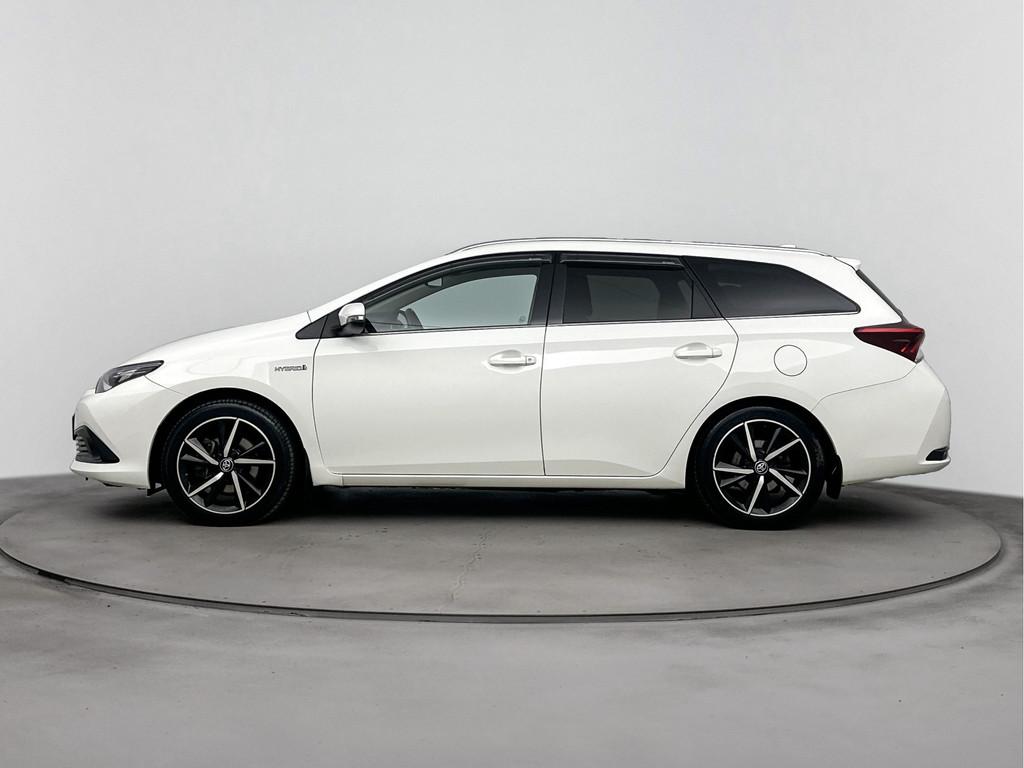 Toyota Auris Touring Sports 1.8 Hybrid Dynamic Ultimate, Auto's, Toyota, 12 maanden, Gebruikt, Zwart, Alcantara
