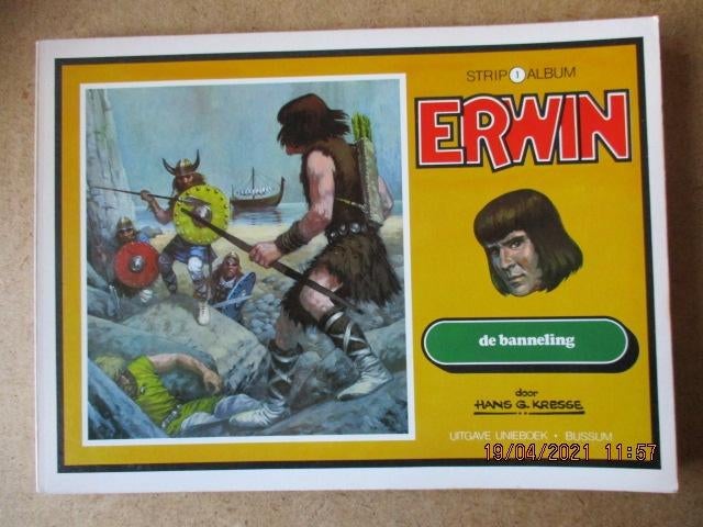 adv1448 erwin 1, Eén stripboek, Ophalen, Gelezen