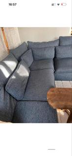 Bank Sissy Boy Baron gemêleerd blauw, Gebruikt, 100 tot 125 cm, Hoekbank, 300 cm of meer