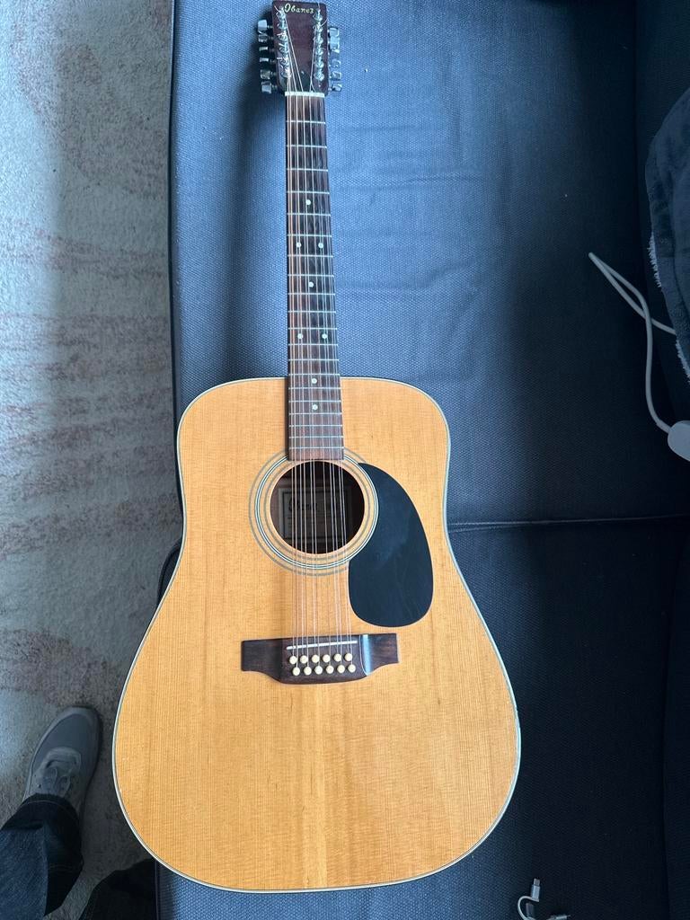 Vintage Ibanez 627-12 12-snarige gitaar (Japan, jaren ‘70), Muziek en Instrumenten, Snaarinstrumenten | Gitaren | Akoestisch, Ophalen of Verzenden