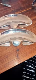 Visgraat bordjes 6 stuks, Overige materialen, Overige typen, Ophalen of Verzenden, Zo goed als nieuw