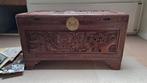 Antieke indonesische kampferhouten kist, Ophalen of Verzenden