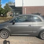 Fiat 500 1.4 16V 73KW C 2010 Grijs, 4 cilinders, Cabriolet, 100 pk, Leder