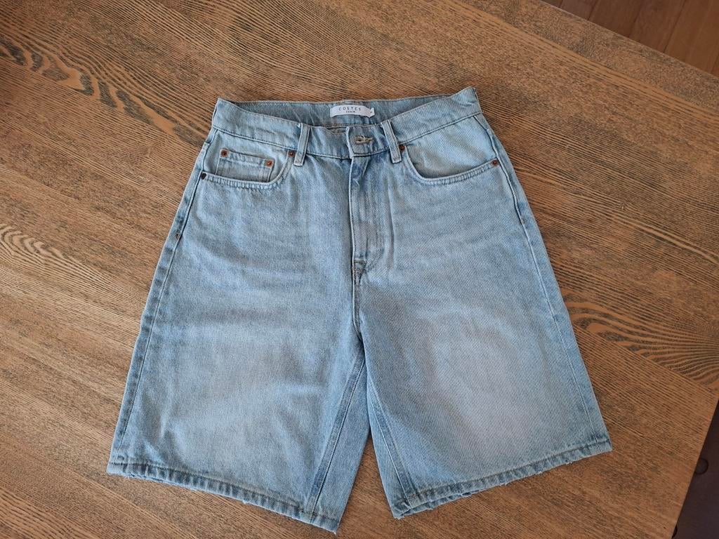 COSTES Dames Jeans short, Ophalen of Verzenden, Zo goed als nieuw, Blauw, W30 - W32 (confectie 38/40)