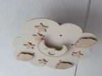 Leuke kinder/baby plafondlamp wolk met maan en sterren, Ophalen of Verzenden, Hout, Baby/kinderkamer