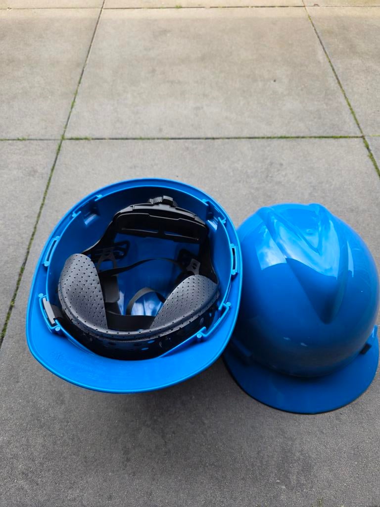 Blauwe bouwhelm, Ophalen of Verzenden, Nieuw