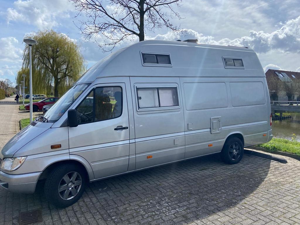 Mercedes Buscamper (2003) met zeer grote laadruimte, Caravans en Kamperen, Particulier, Buscamper of Camperbus, Mercedes-Benz