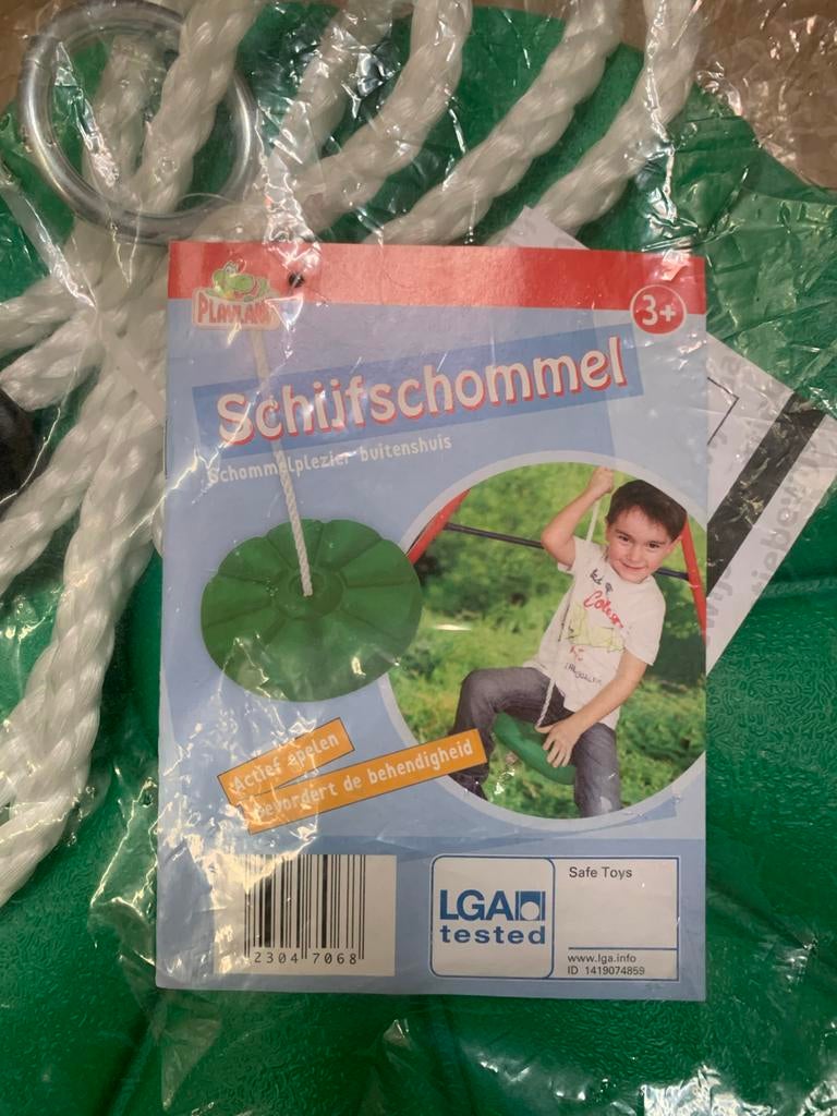 Schommel / schijfschommel nieuw, Ophalen of Verzenden, Nieuw, Jongen of Meisje