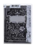 SA Tim Holtz Cling Stamp Book Cover Large #103/02, Verzenden, Nieuw, EZ-mounted stempel