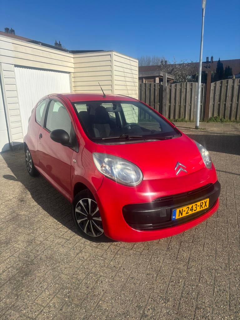 Citroën C1 1.0 3-DRS 2008 Rood, Ophalen, Gebruikt