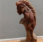 Uniek handgesneden houten leguaan beeld, Ophalen of Verzenden