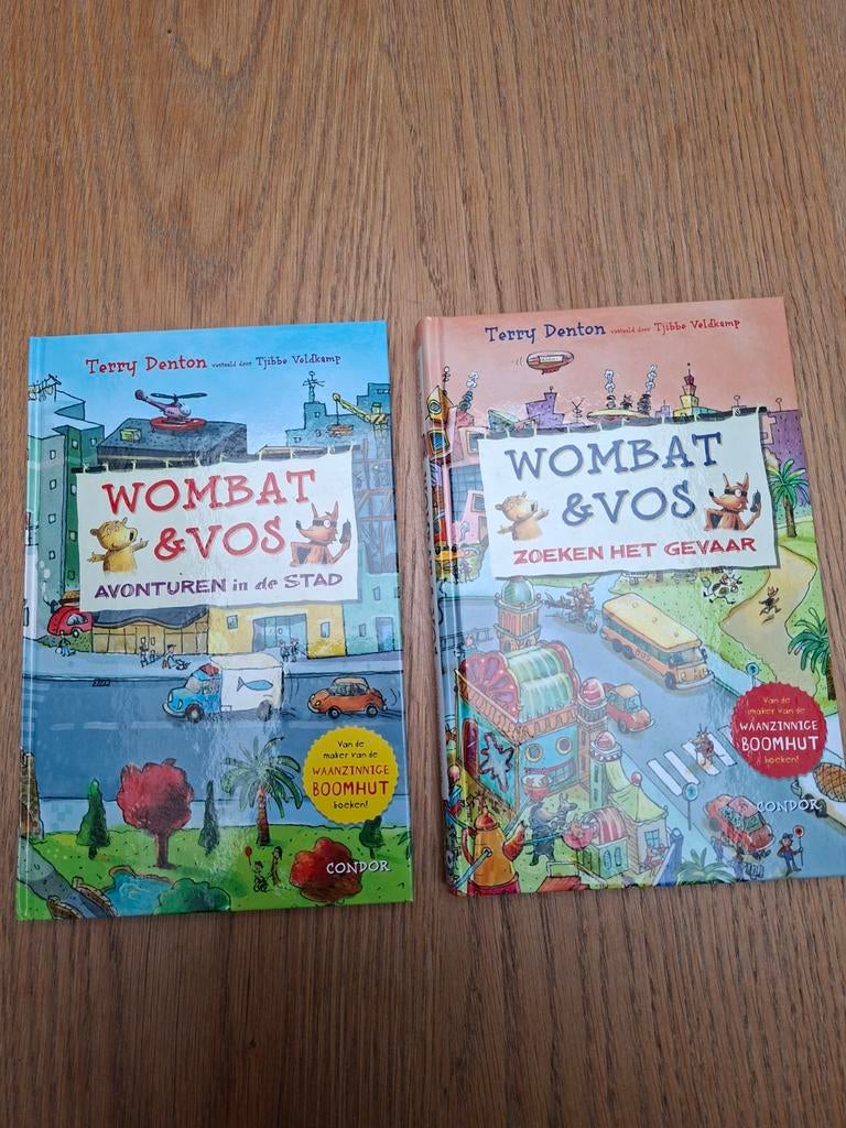 Wombat en Vos-boeken, Ophalen, Zo goed als nieuw