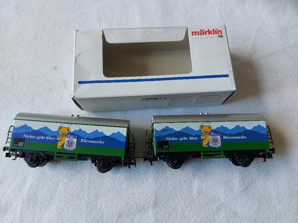 Marklin wagon, Hobby en Vrije tijd, Modeltreinen | H0, Wisselstroom, Wagon, Ophalen of Verzenden, Zo goed als nieuw