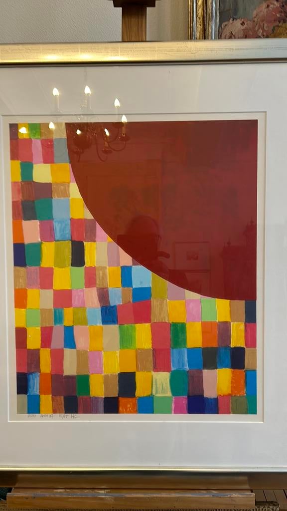 Gouache, Ophalen