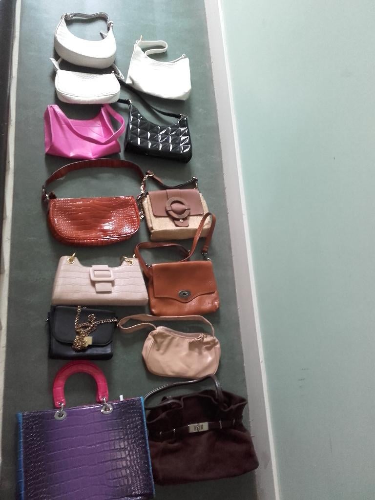 PARTIJ DAMESTASSEN 14 (NIEUW ), Sieraden, Tassen en Uiterlijk, Tassen | Damestassen, Verzenden, Nieuw, Overige kleuren, Handtas