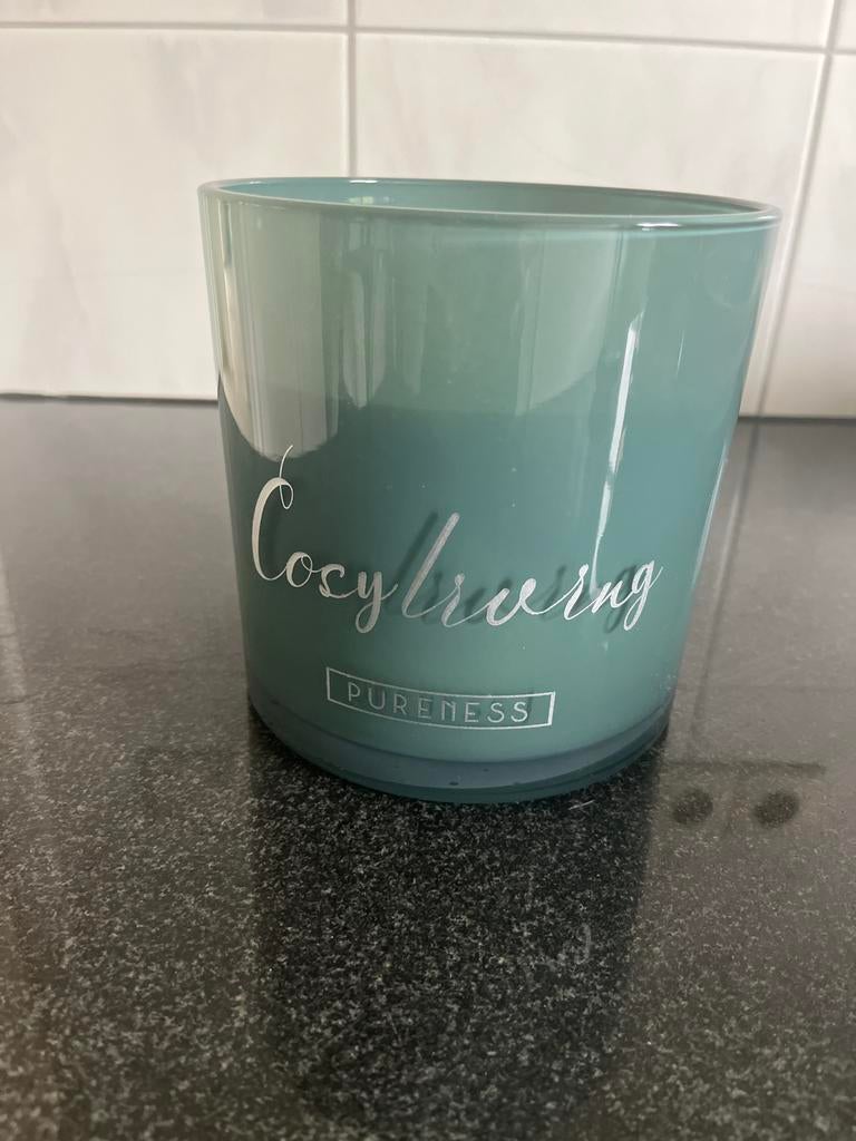 Cosy Living PURENESS kaars, Overige materialen, Gebruikt, Ophalen of Verzenden, Kaars