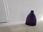 Donker paarse vaas, Huis en Inrichting, Woonaccessoires | Vazen, Ophalen, Overige kleuren, Minder dan 50 cm, Glas