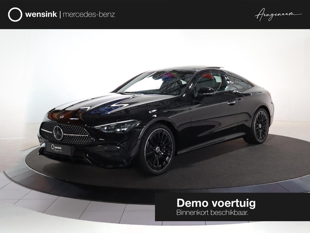 Mercedes-Benz CLE Coupé 300 4MATIC AMG Line Premium Plus |, Auto's, Mercedes-Benz, 1800 kg, 258 pk, 4 stoelen, Zwart