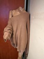 CHICAS trui maat 2 M  origineel zgan open schouder, Maat 38/40 (M), Bruin, G, Ophalen of Verzenden