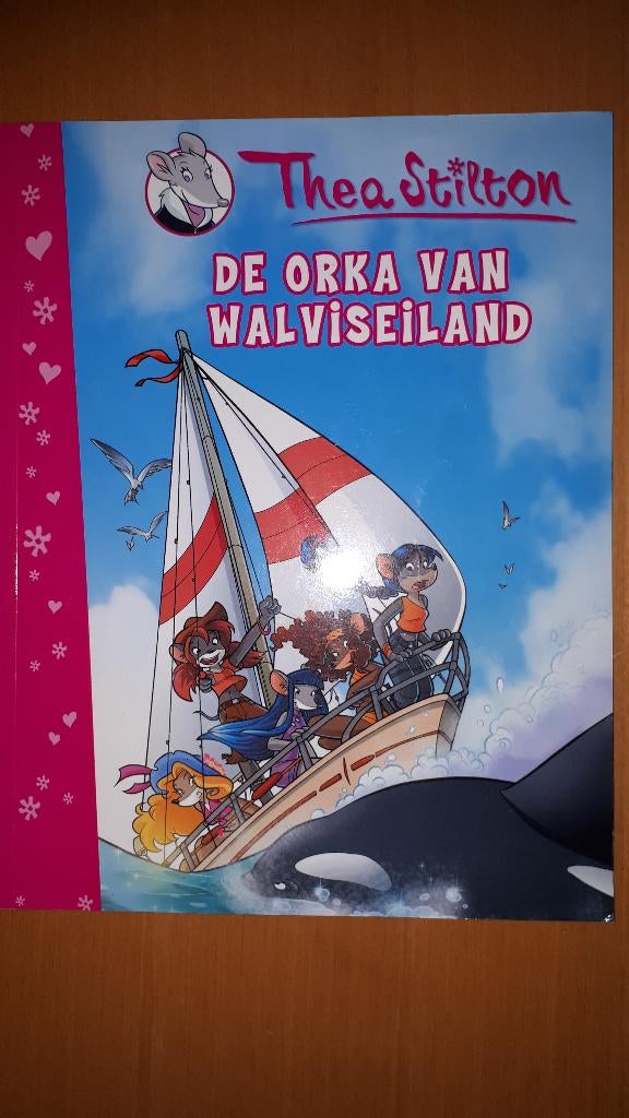 Thea Stilton, de Orka van Walviseiland, Boeken, Ophalen of Verzenden, Zo goed als nieuw, Thea Stilton, Fictie algemeen