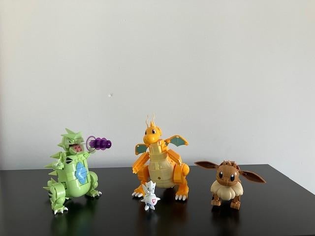 Pokemon trio Mega Construx, Kinderen en Baby's, Speelgoed | Bouwstenen, Ophalen of Verzenden, Zo goed als nieuw, Overige merken