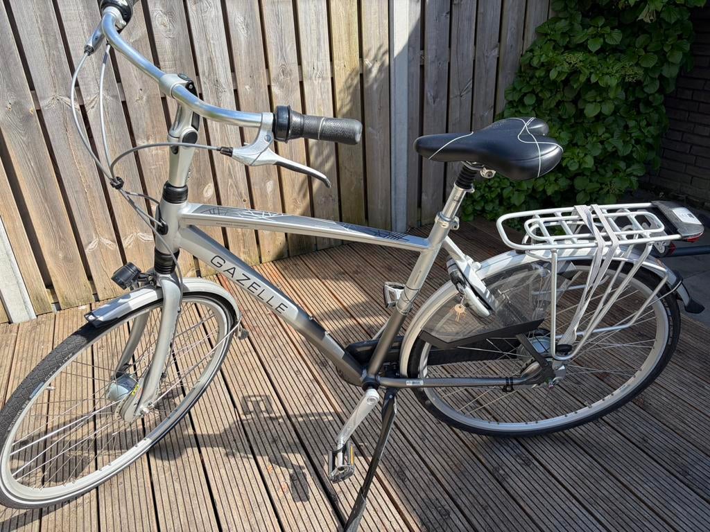 Herenfiets Gazelle Chamonix c8 nexus inter 8, Fietsen en Brommers, Fietsen | Heren | Herenfietsen, Ophalen, Versnellingen, Zo goed als nieuw