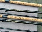 2 x tri-cast trophy 12ft heavy feeder, Ophalen of Verzenden, Gebruikt, Werphengel