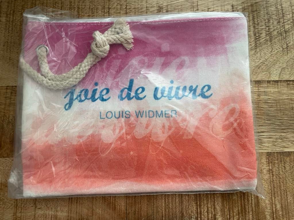 Louis Widmer bikini bag / make up tas/ toilettas, Verzenden, Nieuw, Roze, Dame