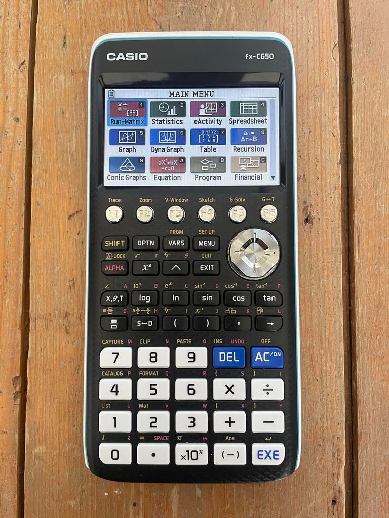 Casio fx-CG50, Ophalen of Verzenden, Grafische rekenmachine
