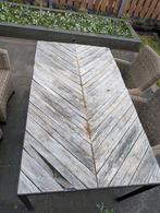 GRATIS: Tuintafel 160x90, Ophalen, Gebruikt, Rechthoekig, Aluminium