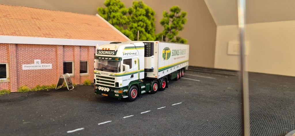 Scania 164 van Soonius Wsi, Hobby en Vrije tijd, Modelauto's | 1:50, Ophalen of Verzenden