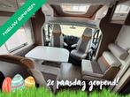 Lmc H737 Sportline Queensbed Hefbed Zonnepaneel Luifel Fiets, Caravans en Kamperen, Airbags, 7 tot 8 meter, Bedrijf, Airconditioning