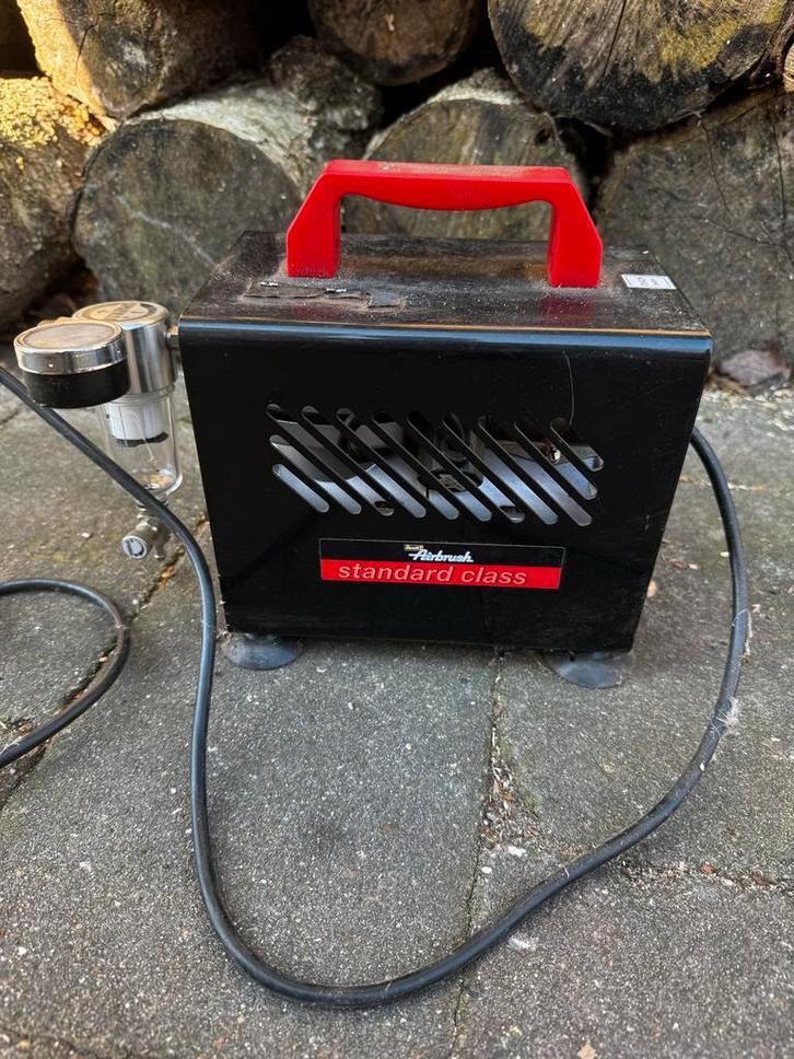 Airbrush compressor - Sparmax Standard Class, Doe-het-zelf en Verbouw, Gereedschap | Overige machines, Gebruikt, Ophalen
