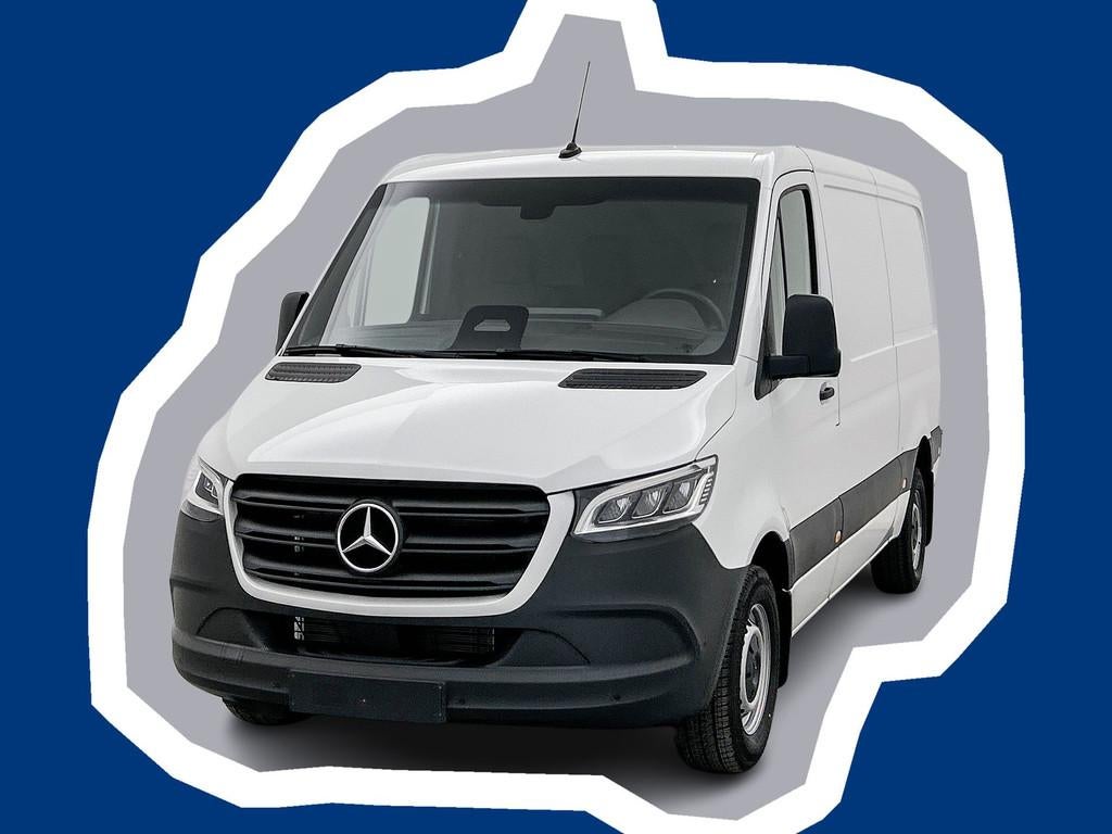 Mercedes-Benz Sprinter 319 1.9 CDI L2H1 3500kg Navigatie 350, Automaat, Gebruikt, Wit, Mercedes-Benz