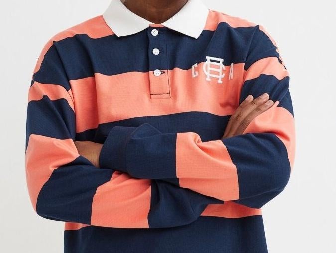 Jongens poloshirt Nieuw! Oranje/Blauw, Kinderen en Baby's, Kinderkleding | Maat 170, H&M, Nieuw, Ophalen of Verzenden, Shirt of Longsleeve