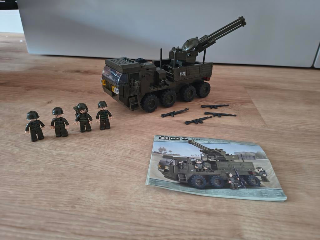 Sluban vrachtwagen m38-B0302, Ophalen of Verzenden, Zo goed als nieuw