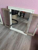Spiegel met luiken 60x70 cm, Huis en Inrichting, Woonaccessoires | Spiegels, Ophalen, Gebruikt, Minder dan 100 cm, Rechthoekig