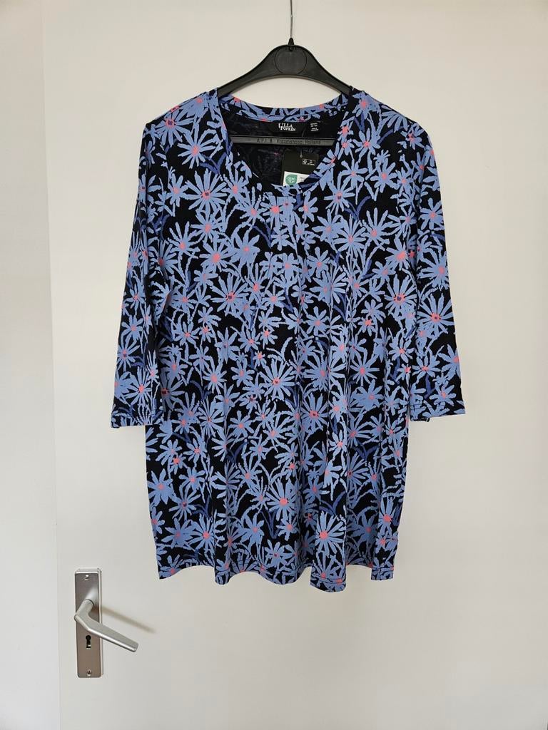 Damestuniek van Ulla Popken. 42/44. Nieuw., Blauw, Maat 42/44 (L), Nieuw, Ulla Popken