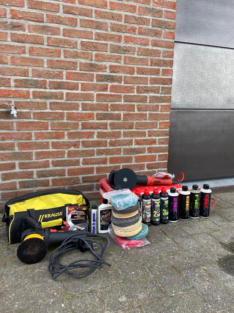 FLEX & Krauss polijstset, Ophalen, Nieuw