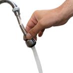 Kraan verlengstuk In elke positie te buigen. - Lengte: 14 cm, Ophalen of Verzenden, Nieuw, Rvs, Kraan